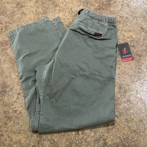 Neu mit Etikett Gramicci Hose Rocking Sport Large 32" Schrittlänge Freestyle Fit Kaserne grün - Bild 1 von 9