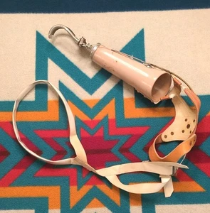 Vintage Dorrance Prosthetic Arm + Hook Adult Right Hand 9.5" Forearm (Repair) - Picture 1 of 14