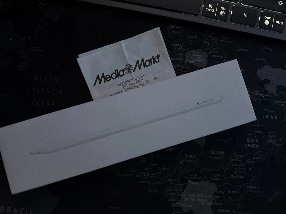 APPLE MX2D3ZM/A Pencil Pro Eingabestift Weiß - Bild 1 von 1