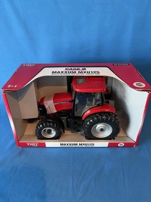 1/16 Ertl Britains CASE IH MAXXUM MXU125, edición de introducción al distribuidor agosto 2003 #14258A Foto 1 de 4
