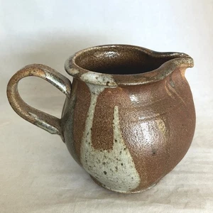 Vintage 1970s Signed Drip Glaze 1 Quart Studio Art Pottery Pitcher – Nice! - Picture 1 of 12