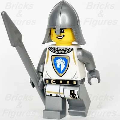 LEGO® Castle Horse Knight Spearman Minifigure Creator 31168 cas591 w/ Spear Pike - Image 1 of 3