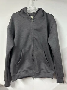 NUEVO CON ETIQUETAS CONCEPTS CNCPTS Sudadera con Capucha Cremallera Completa Para Hombres Melange Neopreno Pesado Gris Talla M - Imagen 1 de 12
