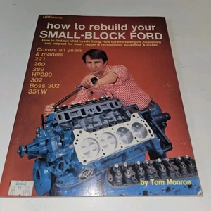 How To Rebuild Your Small-Block Ford HP Books Tom Monroe - Picture 1 of 5