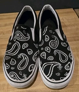 Vans Bandana Peace Paisley klassische Slipper Schuhe Herren 10,5 - Bild 1 von 14