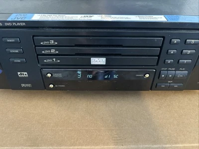 JVC XV-M555BK DVD & CD VCD 3 Disc Player W/ REMOTE! TESTED Video on Listing! - Image 1 of 4