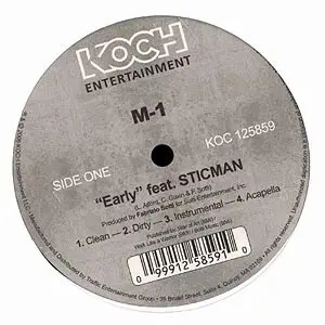 M-1, M1 Early / Comrades Call Vinyl Single 12inch NEW OVP Koch Entertainmen - Bild 1 von 1
