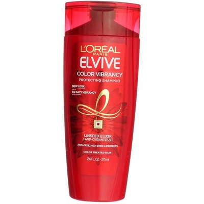 5 Pack L'Oreal Paris Elvive Color Vibrancy Protecting Shampoo, 12.6 fl oz - Image 1 of 2