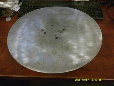 Vintage Ateco 612 Cake Decorating Stand, 12" Aluminum Top Cast Iron Base - Image 1 of 4