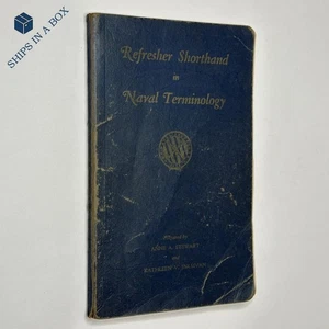 1947 "Refresher Shorthand in Naval Terminology" (Softcover, U.S. Navy, Gregg) - Picture 1 of 16
