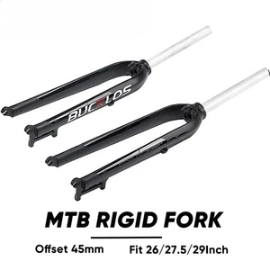 Mountain Bike Hard Fork 26/27.5/29inch Disc Brake Straight Tube Rigid Fork Parts - Picture 1 of 22
