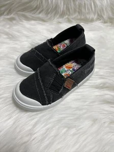 Blowfish Malibu-Child girl boy slip on black Smoked Venus-T Canvas 16 Oz US 7 - Picture 1 of 5