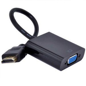 HDMI INPUT to VGA OUTPUT HDMI to VGA Converter Adapter for PC DVD TV Monitor UK