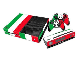 XBOX ONE Skin Design Foils Aufkleber Schutzfolie Set - Italy Motiv - Picture 1 of 1