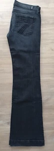 7 for all mankind Damen Bootcut Jeans Dojo W29 grau Top Zustand - Bild 1 von 12