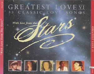 Various Artists - The Greatest Love VI - With Love From The Stars 2CD 1993 - Picture 1 of 4