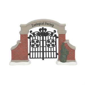 Department 56 Zoological Gardens Gate 6011451 Dept 2023 Village Accessories - Picture 1 of 1