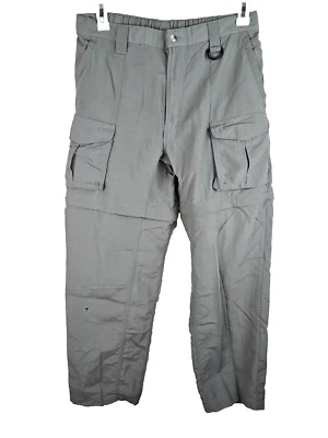 Columbia Hombres Pantalones Medianos Verde PFG Carga Senderismo Aire Libre Convertible Pesca Foto 1 de 4