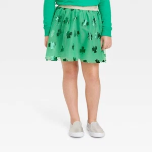 Girls' St. Patrick's Day Tutu Skirt - Cat & Jack Green L - Picture 1 of 1