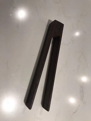 7" HANDMADE WALNUT WOODEN TONGS - Image 1 of 3