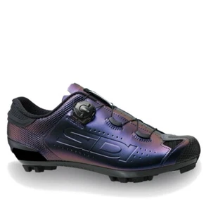 SIDI DUST SCARPE MTB TG. 45 BICI Mountain Bike Suola SR17 NUOVO - BLUE PURPLE - Zdjęcie 1 z 6