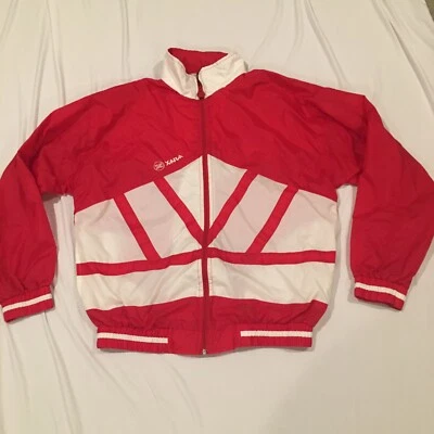 Chaqueta cortavientos vintage de fútbol marca Xara de los 90 para hombre adulto grande Foto 1 de 4