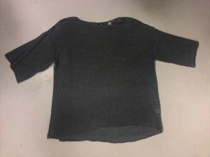 Woman's Culler Grey  Lightweight OPen Knit 3/4 Sleeve   Sweater Sz PS - Picture 1 of 9