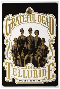 Grateful Dead - Telluride - 1987 - Music Concert Poster (16 x 24 Inches) - Picture 1 of 6