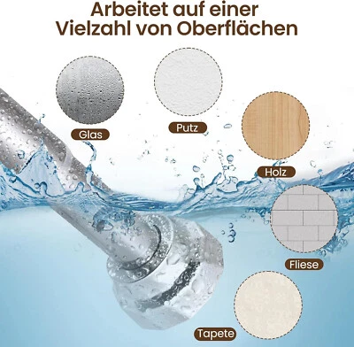 SOL-TEC ASTA TELESCOPICA UNIVERSALE SENZA FORATURA ACCIAIO INOX ASTA TENDA DOCCIA ASTA TENDA