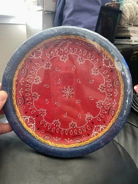 Bandanarama Birthday Party Paper Dinner Plates 8 ct. 8-3/4" New!!! - Image 1 of 2