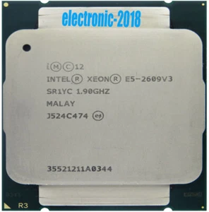 Intel Xeon e5-2609 v3 CPU Processor Core Hexa Core 1.90ghz sr1yc 15mb 85w LGA 20 - Picture 1 of 1