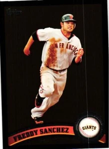 2011 Topps #260 Freddy Sanchez Black Border - Picture 1 of 2