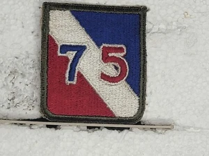 Original WW2 US Army 75 Infantry Division Patch Cut Edge 1963 - Picture 1 of 3