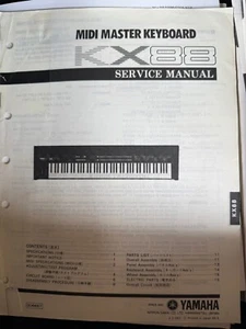 Yamaha KX88 88 key MIDI KEYBOARD Original Service Manual - Picture 1 of 1