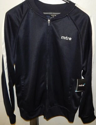 Новый с Ярлыками Mitre Proflow производительности молнии спереди куртка рубашка темно-синий мужской средний M - Изображение 1 из 2