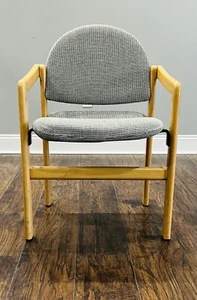 Danish Style Modern Arm Office Dinner Chair by Worden Holland Michigan - Picture 1 of 12