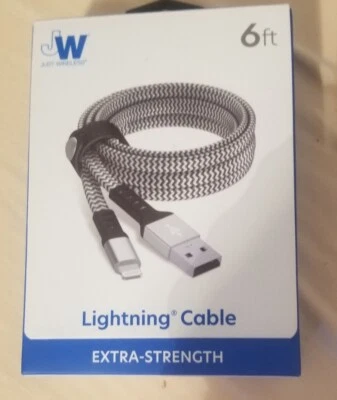 Just Wireless Apple Charging Cable, 6Ft Extra Strength USB-C  - Image 1 of 4