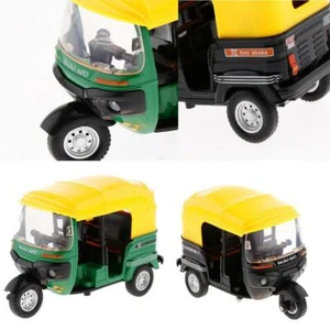 Exquisite Alloy 1:14 Indian Tricycle Motorcycle Model Toy Collections Gifts - Picture 1 of 4