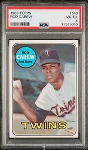 1969 Topps  Baseball Rod Carew #510 PSA 4 73519010
