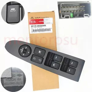 Genuine Power Window Switch Front Left For Kia Sportage 2011-2017 #93570-3W300WK - Picture 1 of 10