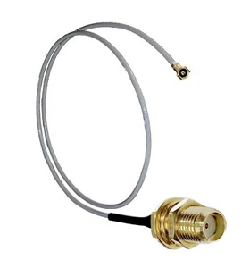 SM-K to I.PX4 RF1.13 Coaxial Cable 50Ω Impedance, 6GHz, WiFi5/6, 3-30cm, Black/G - Picture 1 of 5