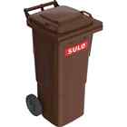 SULO 1049743 Müllgroßbehälter 60 Liter Kunststoff fahrbar 10 kg braun