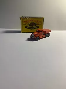 Moko Lesney Matchbox Diamond T Prime Mover 15a B1 Box - Foto 1 di 7
