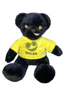 Alton Towers The Smiler Turning Head Swivel Black Bear With Yellow T-Shirt Scary - Picture 1 of 12