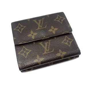 LOUIS VUITTON Geldbörse Portefeiulle Elise Double Snap Trifold Monogram Authentic - Bild 1 von 17