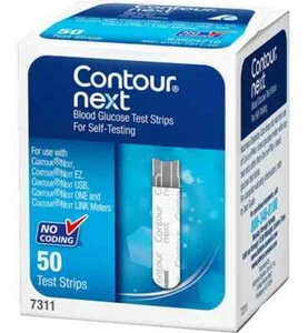 Contour Next #7311 50 Blutzuckerteststreifen für Diabetiker Ablaufdatum 02/2027 Neu in OVP - Bild 1 von 3