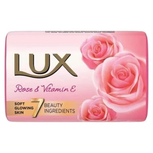 100 x Lux Soft Glow Rose and  Vitamin E For Glowing Skin Soap Beauty 41gram each - Picture 1 of 5