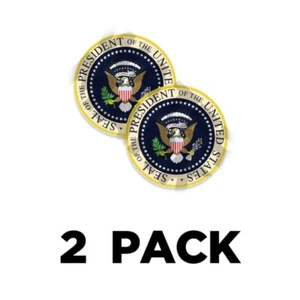 Sello del Presidente POTUS Pro TRUMP Calcomanía Calcomanía 4" Pegatina Trump 2PK - Imagen 1 de 2