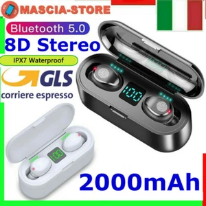 KOPFHÖRER BLUETOOTH 5.0 für XIAOMI/SAMSUNG/HUAWEI/ANDROID/APPLE/ IPHONE - Bild 1 von 9