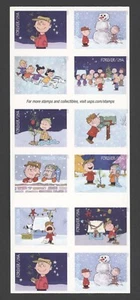 2015 US Scott# 5030b(5021-30) Charlie Brown Christmas Forever Booklet of 20 MNH - Picture 1 of 2